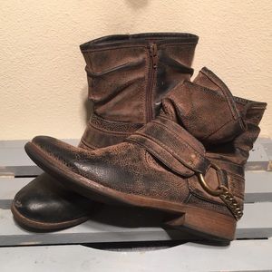 Maurices Brown Booties
